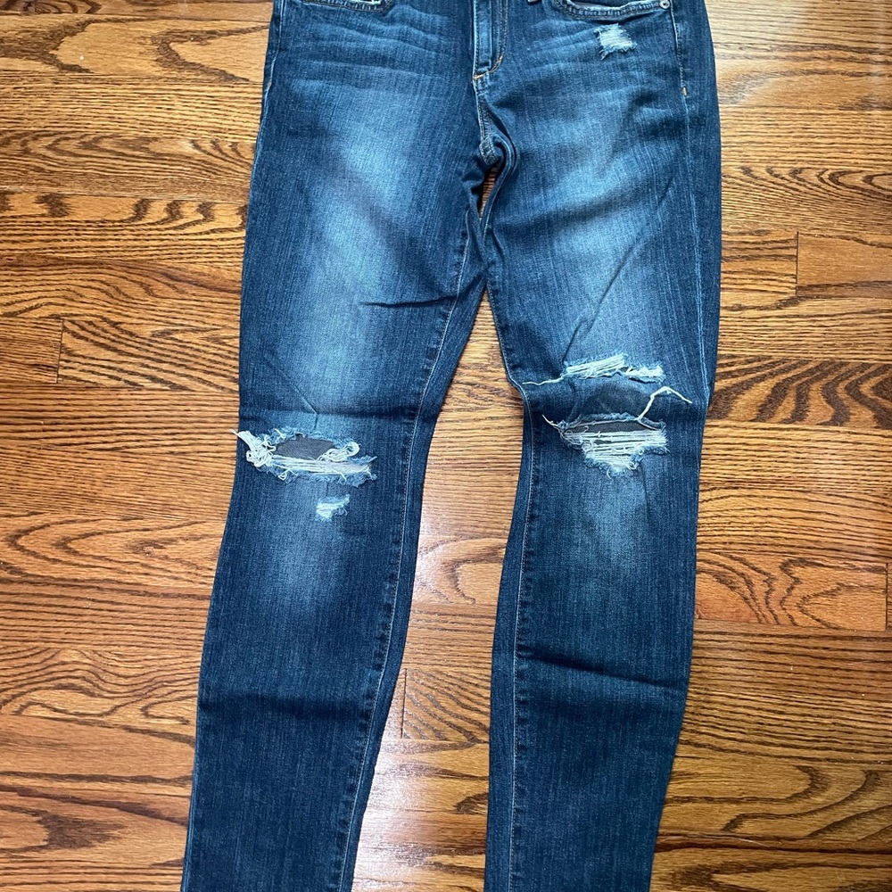 Women’s Joes Jeans Distressed Blue Slim Fit Jeans